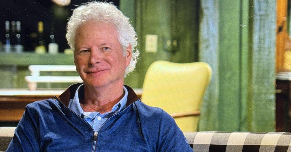 Ashley’s dad talks to producers in Love Is Blind Season 10.