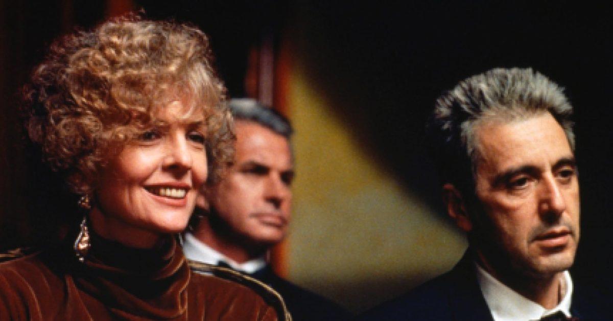 Diane Keaton and Al Pacino in 'The Godfather III'.