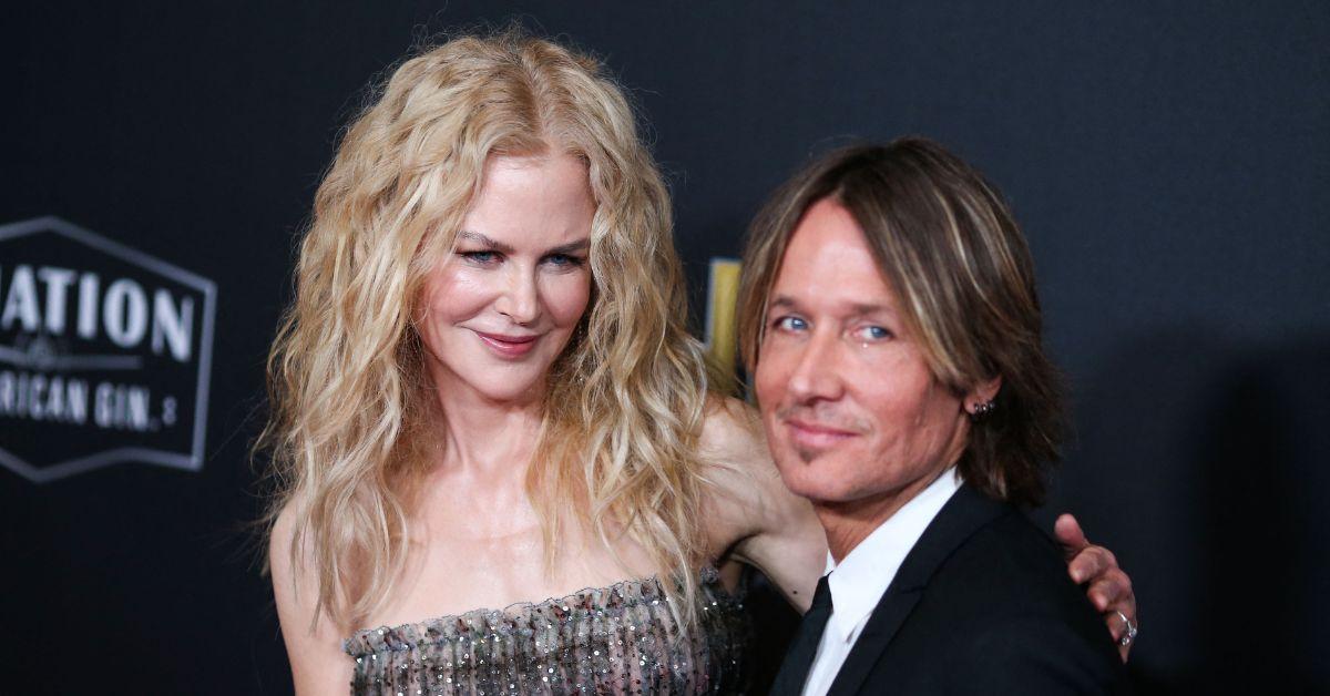 Keith Urban and Nicole Kidman at the Hollywood Film Awards in 2018. 
