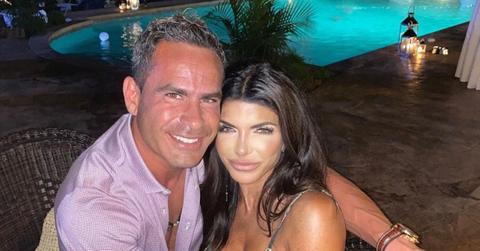 (l-r): Louie Ruelas and Teresa Giudice from 'RHONJ'
