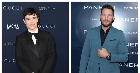 elliot page, chris pratt