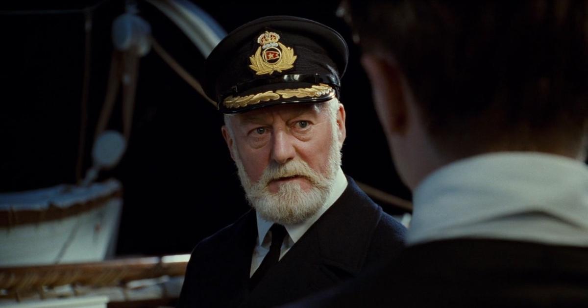 Bernard Hill as Captain Edward John Smith in 'Titanic'