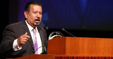 Richard Montanez speaks at the '2014 Latinos De Hoy Awards' presented by Hoy & Los Angeles Times.