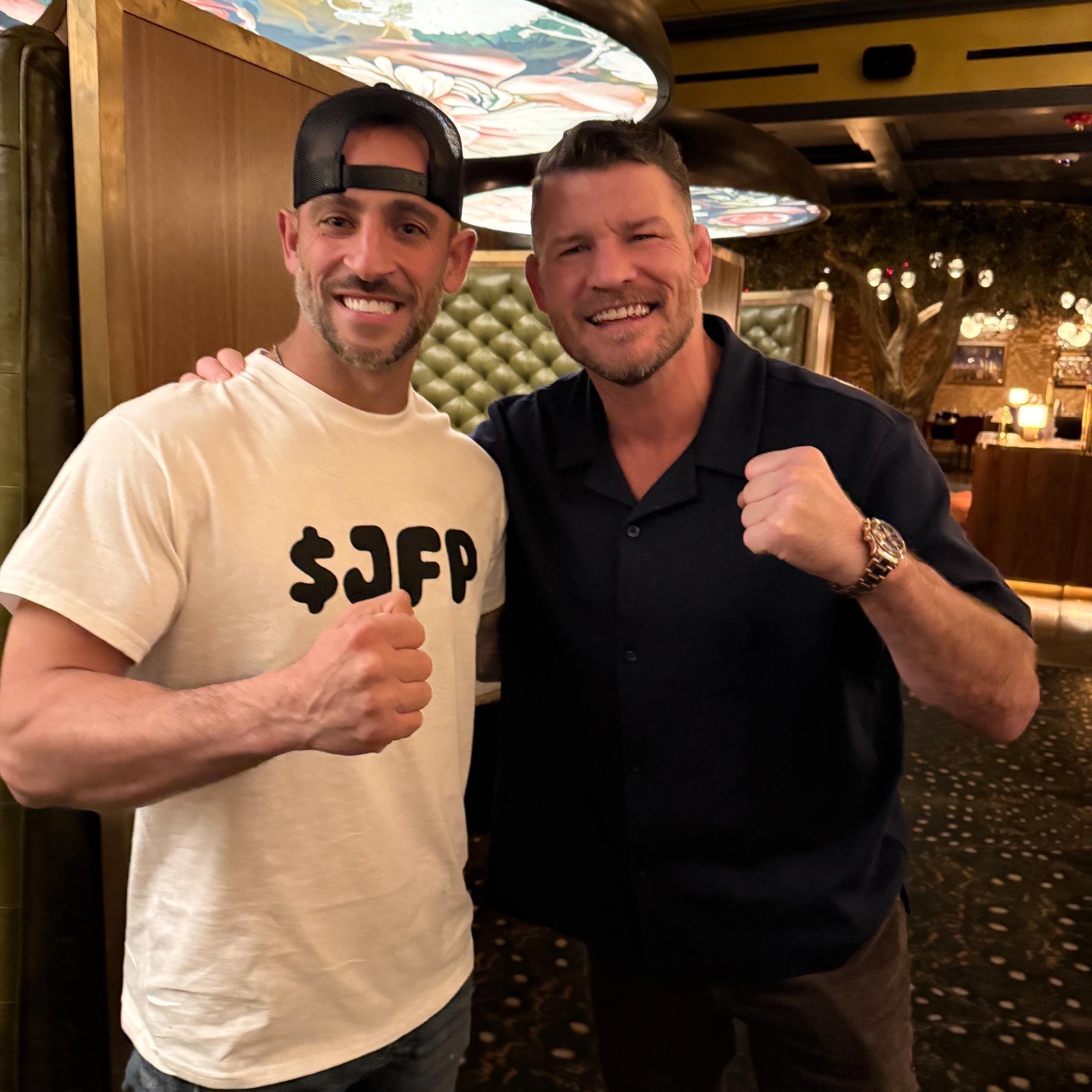 squirrel dad mark longo ufc commentator mike bisping barrys downtown prime