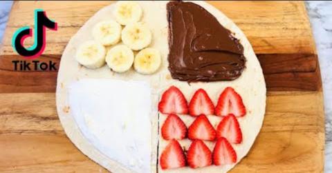 tiktok tortilla wrap