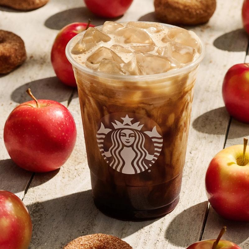 Starbucks Iced Apple Crisp Oatmilk Shaken Espresso