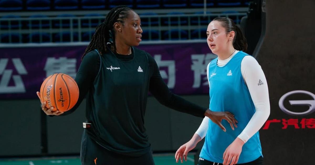 Tina Charles in practice