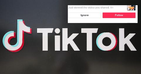 TikTok notification