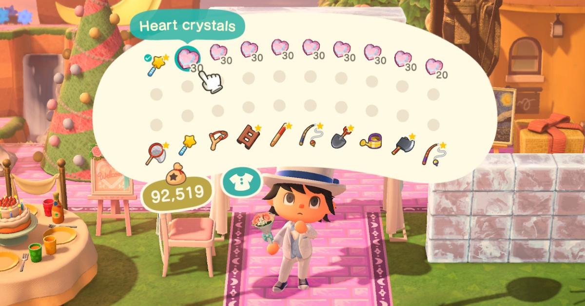 Want Some ‘ACNH’ Heart Crystals? We’ve Got Bad News and Good News