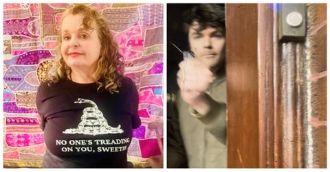 (L-R): Marla Rose; Nick Fuentes