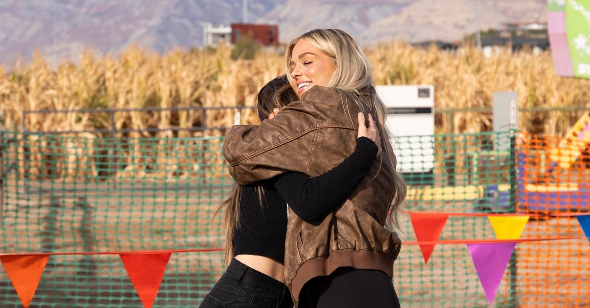 (l-r): Taylor and Miranda on 'The Secret Lives of Mormon Wives'