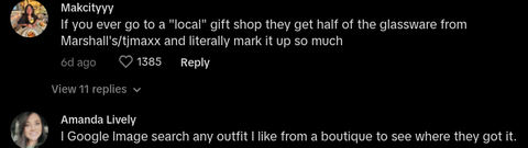 boutique sells shein clothing after cutting tags off - tiktok