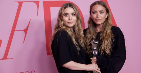 Mary-Kate and Ashley Olsen at the CFDA Awards