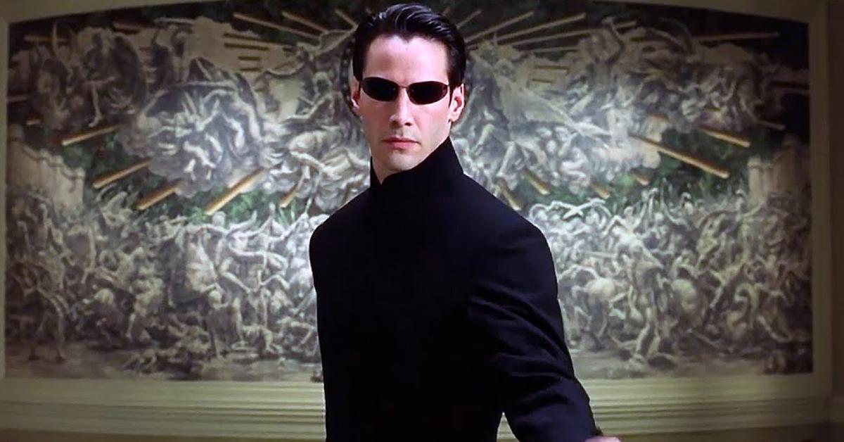 Keanu Reeves Matrix Reloaded