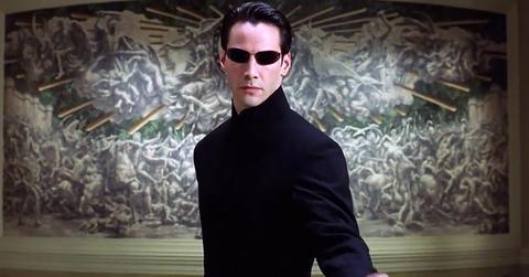 Keanu Reeves Matrix Reloaded