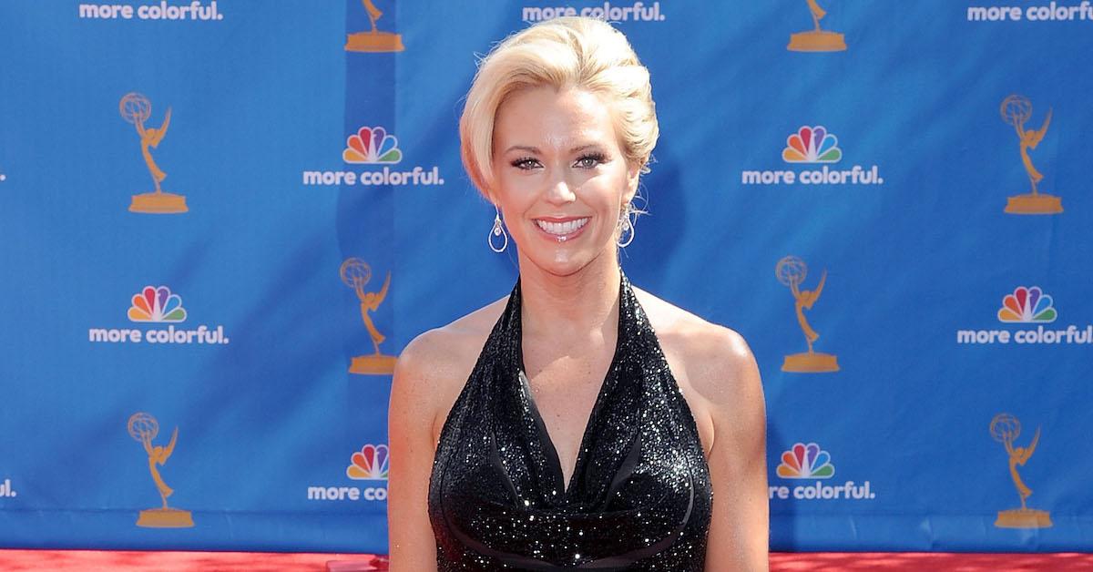 Kate Gosselin arrives at the 62nd Primetime Emmy Awards at Nokia Plaza L.A. LIVE on August 29, 2010 in Los Angeles