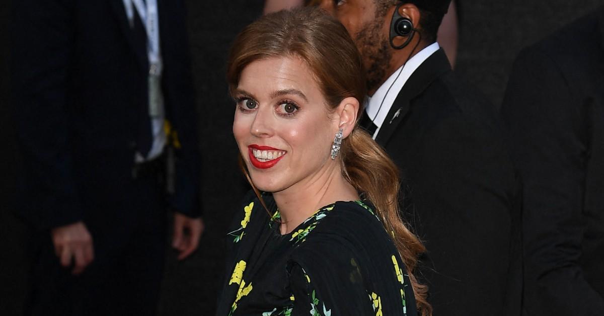 Princess Beatrice smiling for the camera