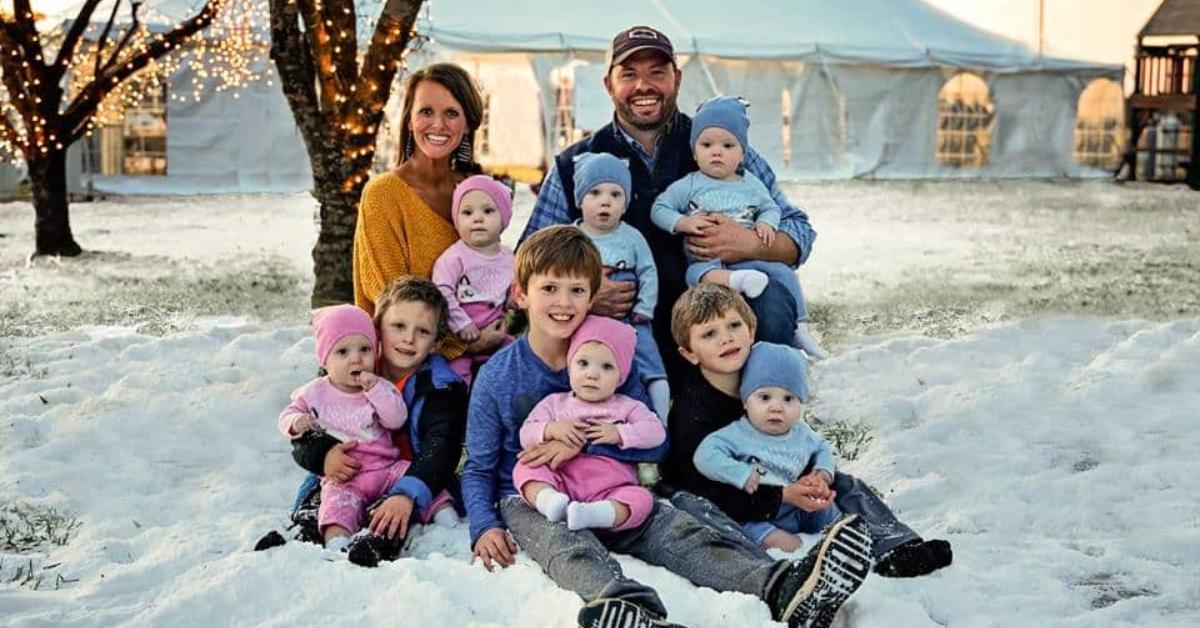 The Waldrop family on Sweet Home Sextuplets