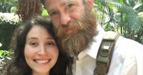 Bug Hall from 'The Little Rascals' with his wife.