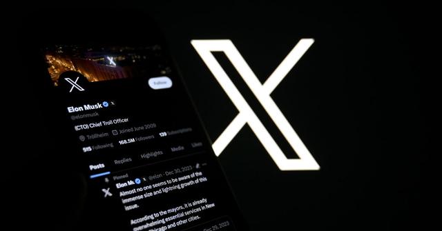 Elon Musk's Twitter (X) account