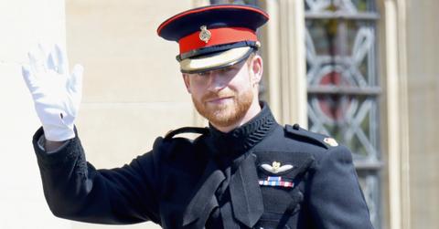 Prince Harry in military uniform