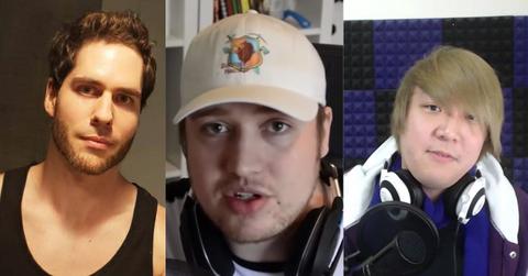 Former 'Minecraft' YouTubers Jinbop, PopularMMOs, and LionMaker.