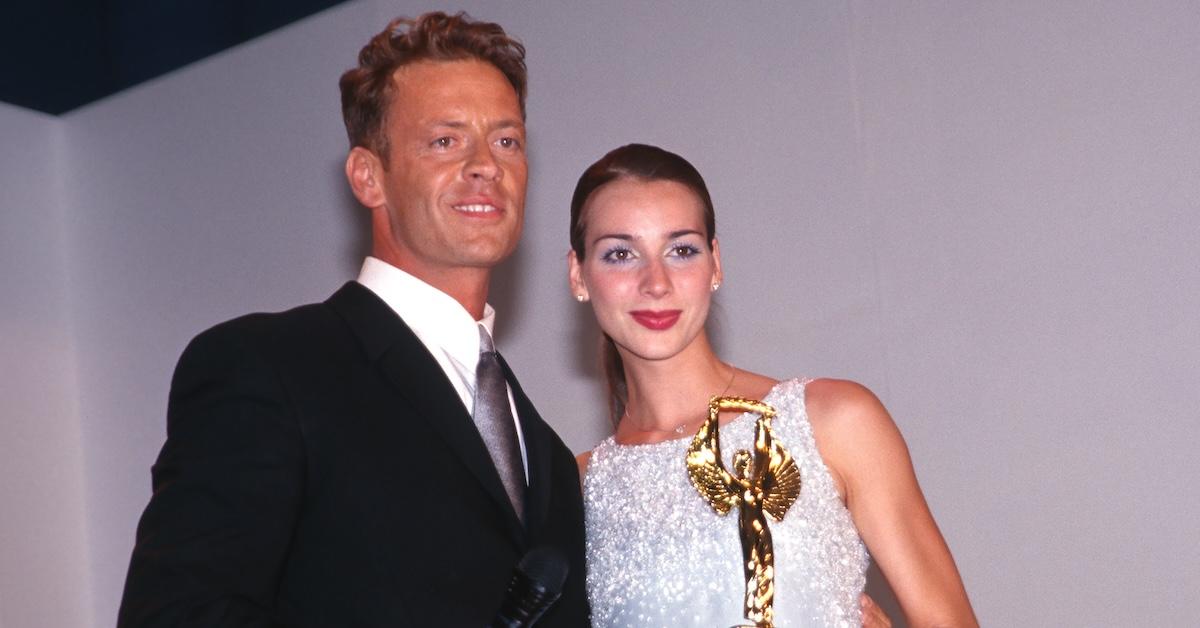 Rocco Siffredi i njegova supruga Rosa Caracciolo posjećuju Les Hot D'or tijekom 52. filmskog festivala u Cannesu u svibnju 1999.