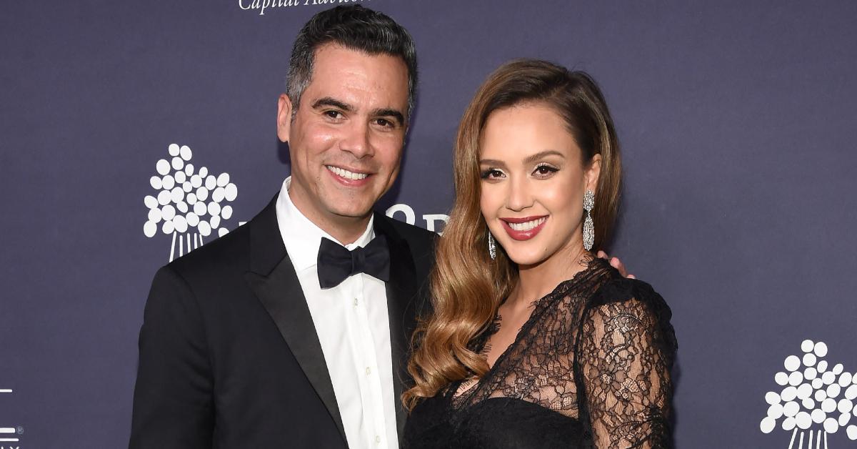 Cash Warren and Jessica Alba attend the 2017 Baby2Baby Gala in November 2017.