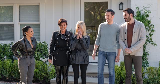 Jonathan Scott Drew Scott Kim Kardashian Kris Jenner