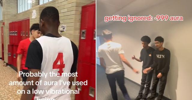 Aura points system on TikTok