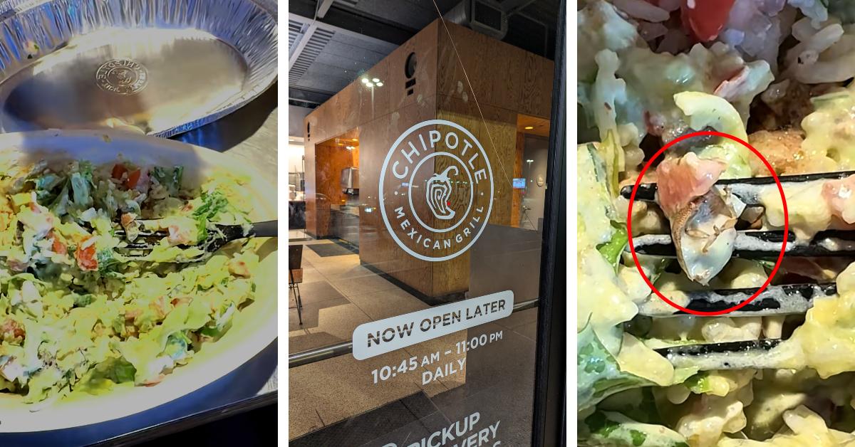 California Chipotle Diner Finds Invasive Species In Burrito Bowl