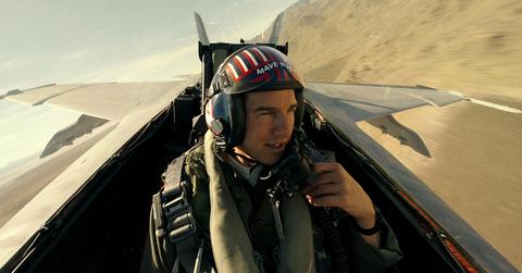 Tom Cruise as Captain Pete "Maverick" Mitchell in 'Top Gun: Maverick.'