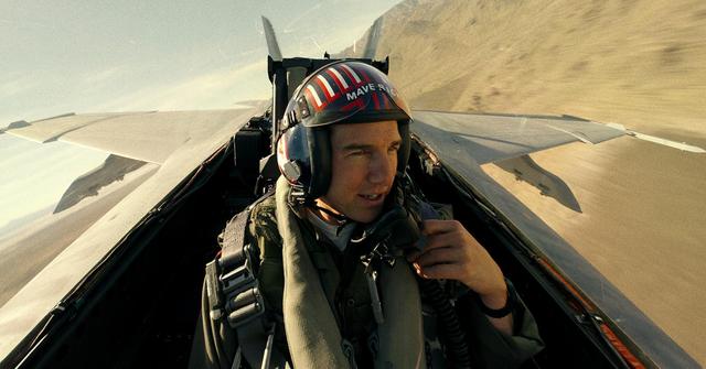 Tom Cruise as Captain Pete "Maverick" Mitchell in 'Top Gun: Maverick.'