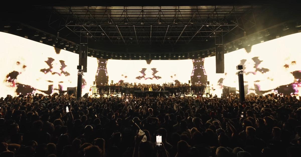 Cloonee performs at the Brooklyn Mirage