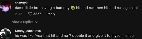 double hit and run