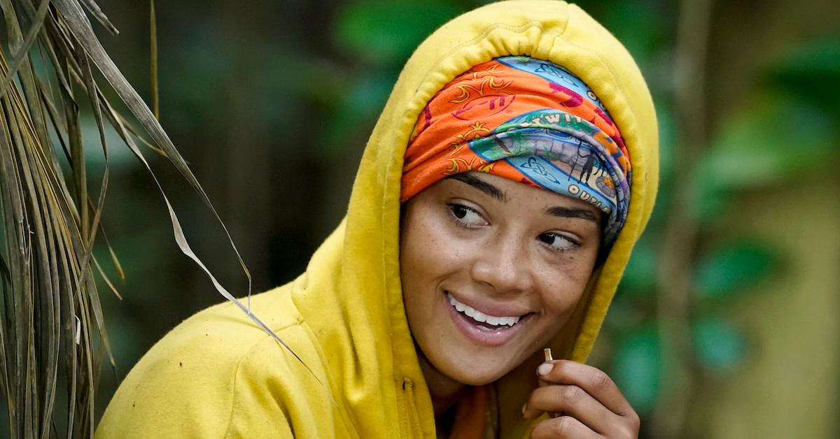 Lauren on Ratu Tribe in 'Survivor'