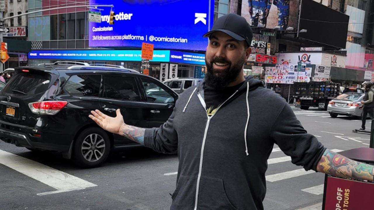 Ben Potter standing in New York City