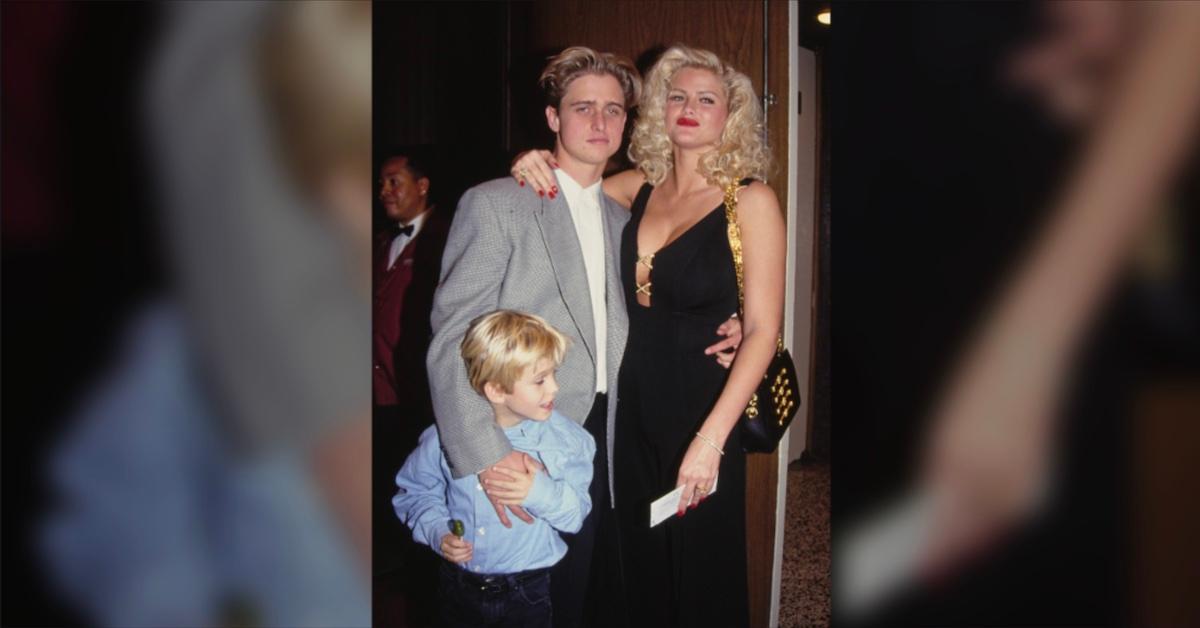 Anna Nicole Smith with her brother, Daniel Ross, and son, Daniel Wayne Smith