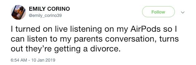 air pods divorce