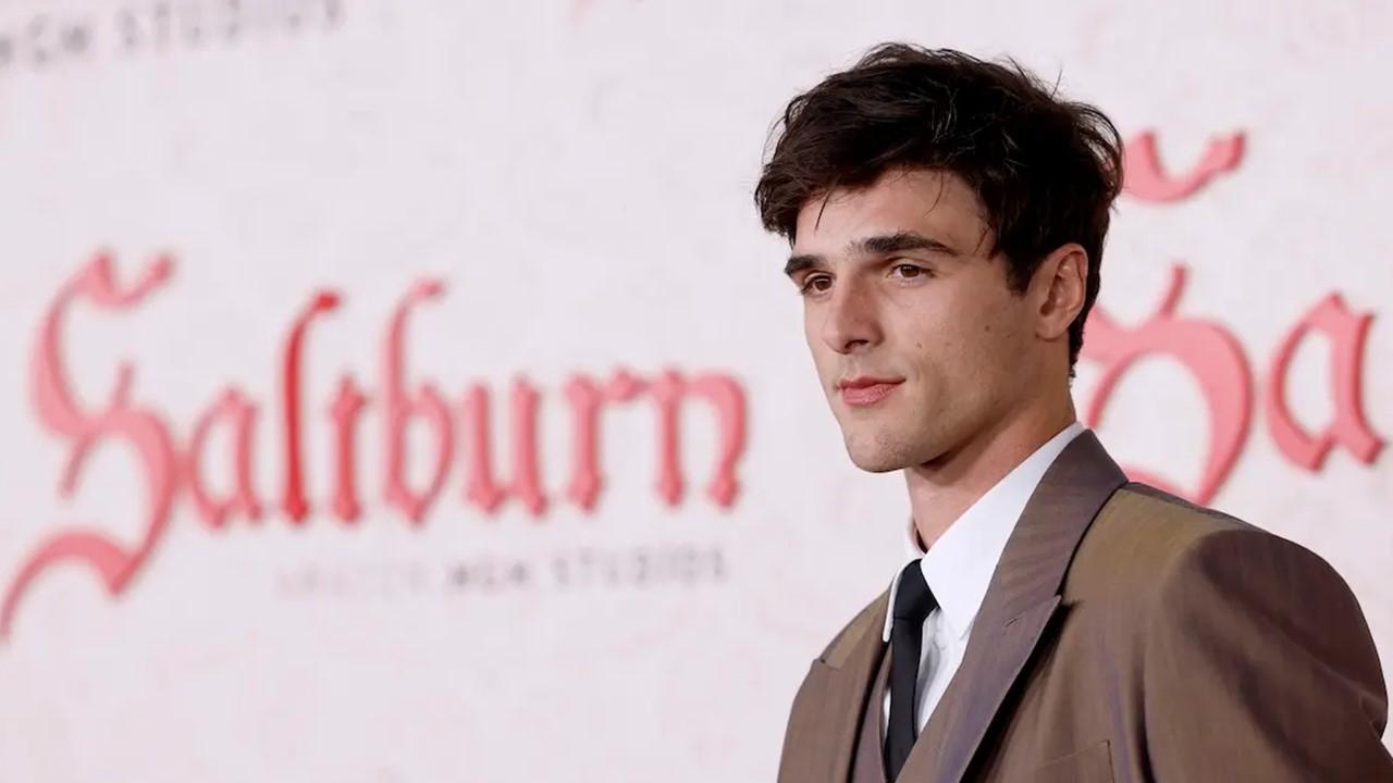 Jacob Elordi attends the Los Angeles premiere of MGM's "Saltburn" at The Theatre at Ace Hotel on Nov. 14, 2023