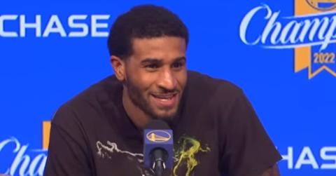 Gary Payton II Discusses Andrew Wiggins Return to Team, Warriors Win | April 4, 2023