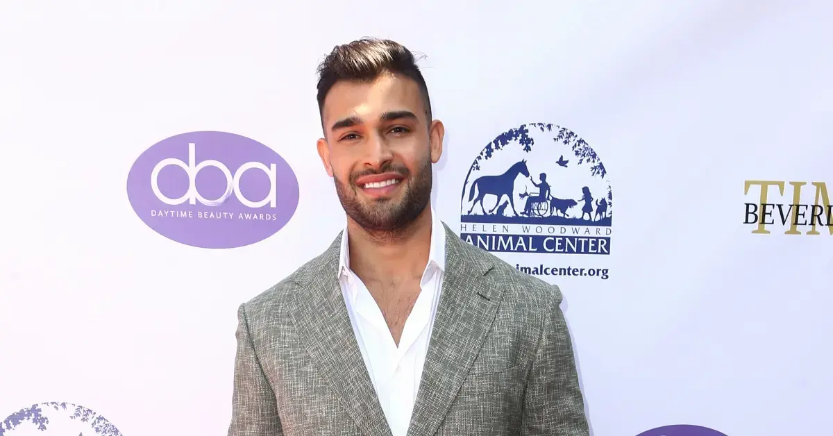 Sam Asghari at a Daytime Beauty Awards event