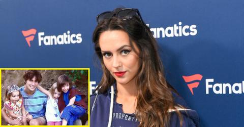 (l-r): Jordon Hudson father and sisters/Jordan Hudson at an event