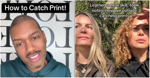 What Catching Print Means on TikTok and How To Do It