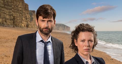 David Tennant and Olivia Colman in 'Broadchurch'