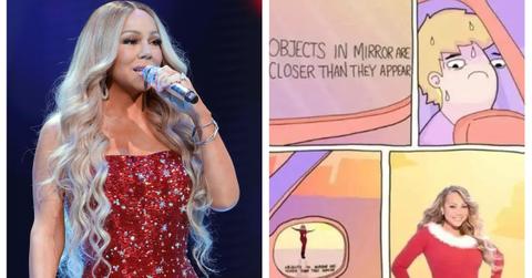 mariah carey all i want for christmas is you funny meme