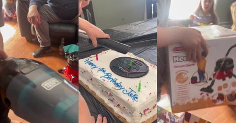 Boy Vacuum Cleaner Themed Birthday Party