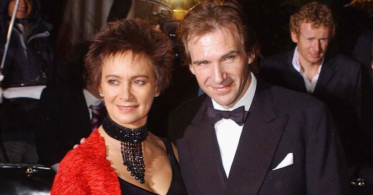 Francesca Annis and Ralph Fiennes in 2003