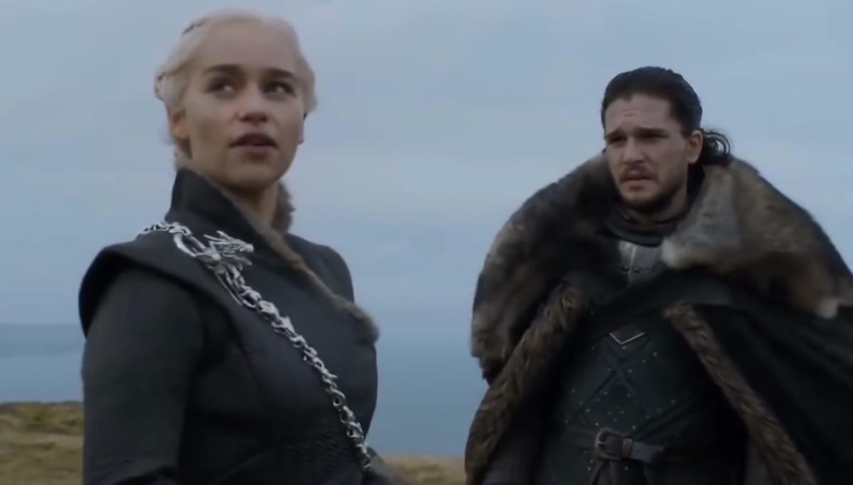 game of thrones jon snow and daenerys