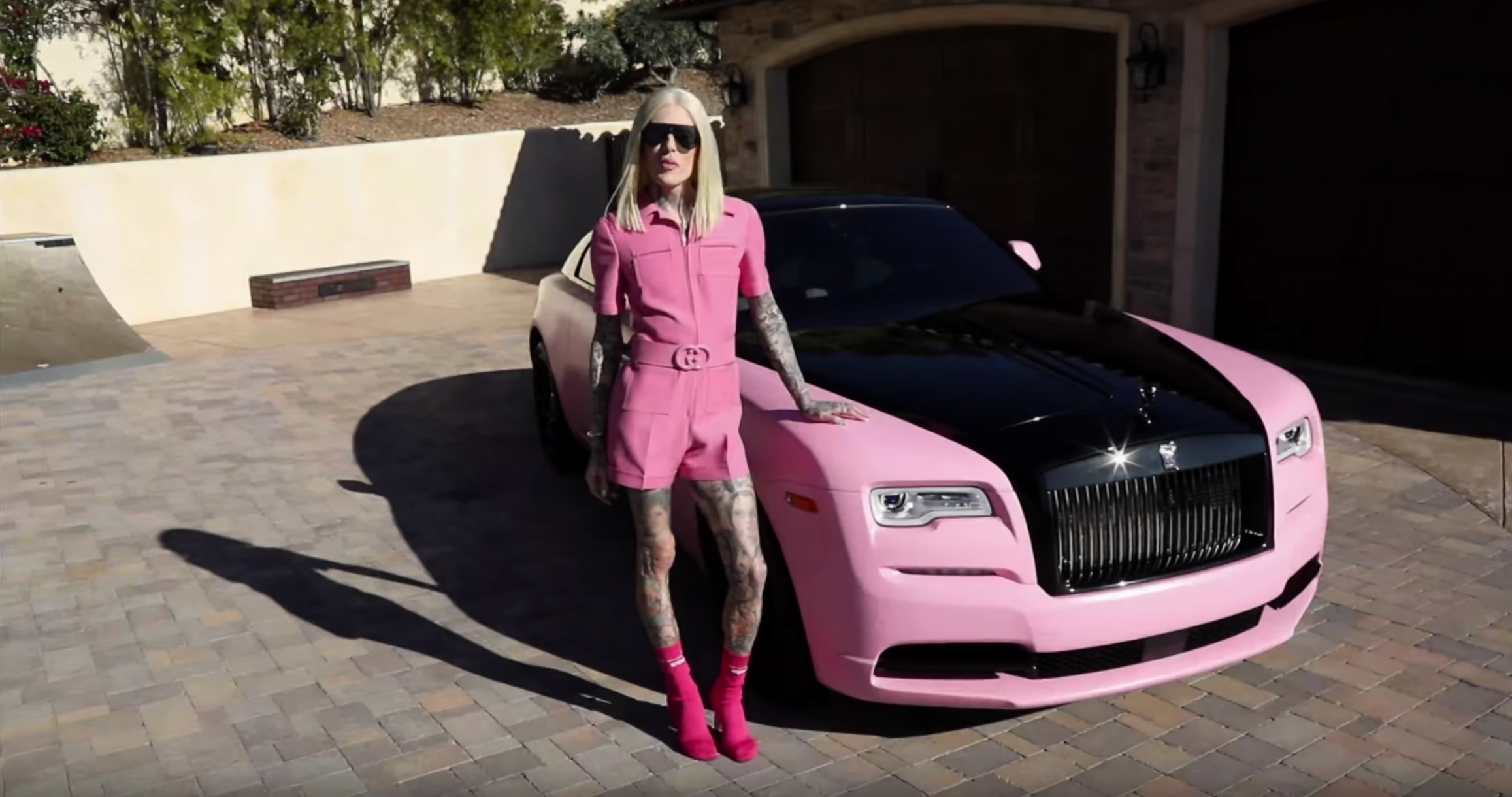 Selection Auto  Jeffree Star with his new Rolls Royce  Facebook